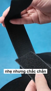 Băng gai Velcro Băng gai dính khóa nhám gai miếng dán vải 2 mặt dán giày túi xách quần áo các vật dụng gia đình