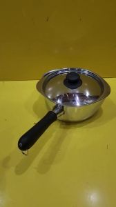 Quánh inox Martian nội địa Nhật size 18cm cao 8cm (mã 1110) Dùng được bếp từ_Hàng nội địa Nhật đã qua sử dụng