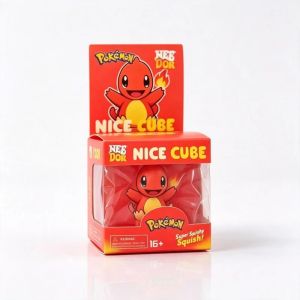 Bandai | 2026 New Needoh Maltose Squishy Stress Relief Toy Small Square Toy Vent Slow Rebound Stress Reliever Toys