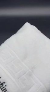 Transfer it Customized/Personalized Embroidery Name 100% Cotton Bath towel 27x54 Quick Dry Absorbent