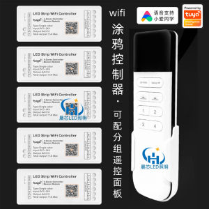 Smart LED Strip Light Controller 12V Graffiti Wireless Remote Panel Control WiFi Voice App Grouping Dimmer 24V Home Decor Lighting