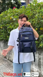 Balo Trung Học Xbags Dark Blue XB3202 Cao Cấp Chống Sốc Chống Nước Đựng Laptop 15.6 Inch Nhiều Ngăn Tiện Ích Phong Cách Trẻ Trung!
