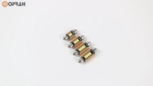 Oprah 2/10pcs LED C5W C10W Festoon Car Lights Canbus 31/36/39/41mm Truck Car Accessories Licence Plate Lamp Reading Bulb 12V 24V