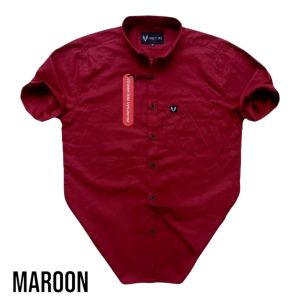 Kemeja Distro Lengan pendek Polos UK M.L.XL