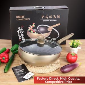 Smoke-Free Non-Stick Stir-Fry Pan
