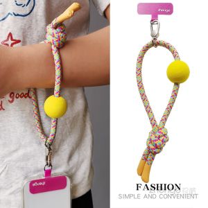 ZHENGEGE | Adjustable Woven Handmade Sturdy Anti-lost Mobile Phone Lanyard