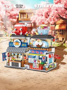 Loz | Đồ Chơi Xây Dựng Gấp Đựng Cảnh Phố Mini