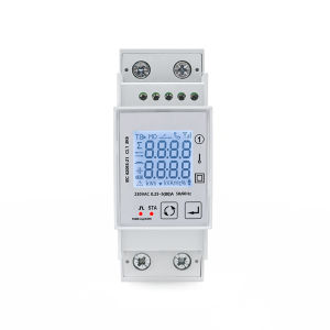 Tac2161p trả trước một pha đa chức năng ZigBee Meter Din Rail điện từ xa thời gian thực Meter 999999.999 kWh
