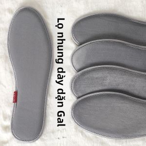 XIANZHAO | Bộ gót giày lông cừu dày dặn giữ ấm cho nữ và nam mùa đông đế bằng bằng da PU đế EVA