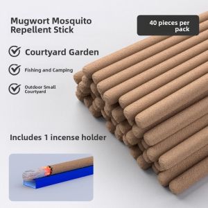 MONLEYTA | Outdoor Camping Mosquito Repellent Incense Stick Essential Oil Eucalyptus Natural Plant Extract Balcony Mosquito Control Stick