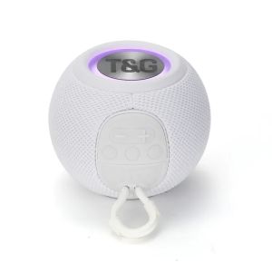 Loa Bluetooth Di Động T&G TG337 TWS Mini Bass Boombox LED IPX7 Máy Nghe Nhạc Ngoài Trời Chống Nước Có Hỗ Trợ USB Aux FM