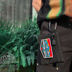 Outdoor Portable EDC Gadgets Molle Pouch Key Wallet Mini Travel Purses Hiking Waist Wallet Tactical Zipper Belt Bag