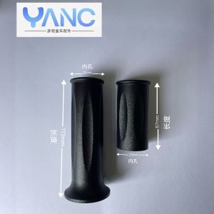 Decathlon Universal Bicycle Handlebar Grips Eco-friendly Rubber Material Anti-slip Wear-resistant Shock-absorption Long And Short