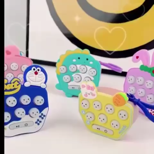 GTB MINI POP IT ELEKTRONIK Mainan Edukasi Anak Squishy Viral Push Bubble Game Pop It Nyala Musik Light LED Fidget Pop It Elektrik Quick Push T056