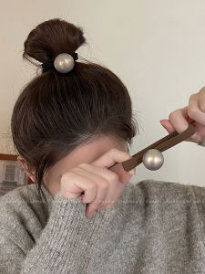 Elegant Pearl Hair Ties High Elasticity Durable Hair Bands for Women Sweet Style New 2025 Hair Accessories for Bun Hairstyle