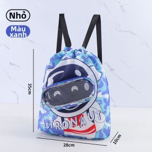 Balo Trẻ Em Chống Thấm Nước Phân Cách Khô Ẩm