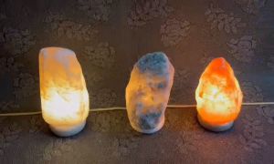 LAMPU GARAM ( HIMALAYAN CRYSTAL SALT LAMP 2-3KG / 4-5KG & 7-8KG )