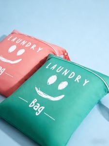 Multiple colors available multifunctional travel storage | Polyester laundry storage bag zipper closure portable and foldable
