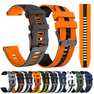 20/22mm Silicone Band For Garmin Active 6 5/Forerunner 165 265 570 255/Venu 4 Sports Bracelet For HUAWEI GT 6 Pro GT 4 3 Replace