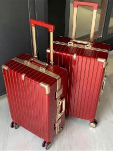 MANLVSHI | High-End Wedding Accompaniment Red Suitcase 26 Inch