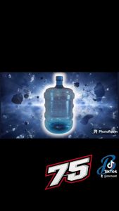 ถังน้ำดื่มPET 18.9 ลิตร ถังฝาเกลียว  พร้อมฝา เกรดA