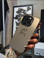 Acrylic iPhone 15 Case Men's Full Cover Anti-Fall Matte Style Protective Shell Compatible with Various Models Dustproof Hard Case. 