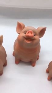 Small Piggy Bank Children Toys Money Boxes Cartoon Shaped Piggy Bank Small Size