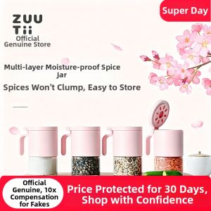 Zuutii | Moisture Proof Kitchen Glass Spice Jar