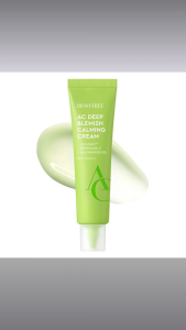 Dewytree AC Deep Trace Soothing Cream 60ml – Korean Gel Moisturizer for Blemishes Sensitive Skin & Deep Hydration
