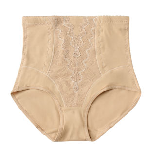 High-Waist Pure Cotton Womens Postpartum Tummy Control Panties Butt Lifting Shapewear plus Size Body Slimming Underwear