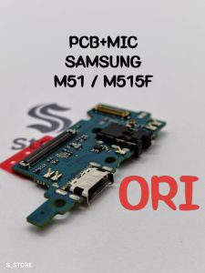 CONNECTOR CHARGER SAMSUNG M51 M515F ORI PAPAN KONEKTOR CAS PCB BOARD SAMSUNG M51 M515F ORIGINAL + IC
