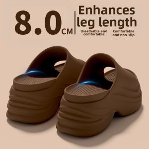 BUYANGSI | Dép Nữ Tăng Chiều Cao Không Trơn Chống Hôi