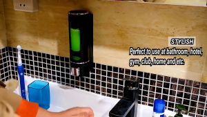 400ml Manual Press Shampoo Dispenser/ Liquid Dispenser /Lotion Bottle with Pump