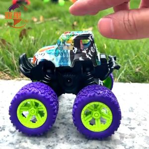 Children 4WD Truck Toy Car for Kids Toys Vehicle Mountain Truck (no need battery) Pullback Cars