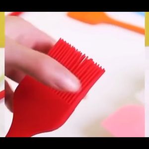 Silicone Basting Pastry Brush Heat Resistant Cooking Brush for Oil Butter Sauce Food Brush for BBQ Grill Barbeque Kitchen Baking Cooking
