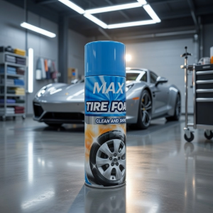 MAXZ TIRE WASHING SPRAY TIRE FOAM SPRAY 400ML (POLISH TAYAR)