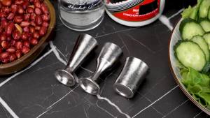 Boundless Voyage Small Titanium Shot Glasses Cups Wine Drinking Cups Shooters Small Fancy Tequila Whiskey Cup