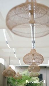 Baju Muslim Wanita Alina2 Kaftan Ibu dan Anak Polo Linen Aplikasi Bunga 3D Allsize