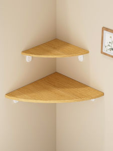 Triangle Wall-Mounted Shelving No Drilling