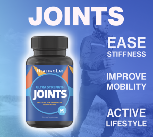 BUY 1 GET 1 FREE Healing Lab Ultra Strength Joints 60 Capsules Enhances joint flexibility and comfort Glucosamine Collagen Methylsulfonylmethane (MSM) Chondroitin sulfate