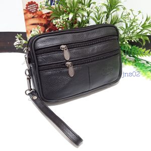 Clutch Bag Kulit Pria Wanita/Hand Bag Kulit/Tas Tangan Kulit Sapi