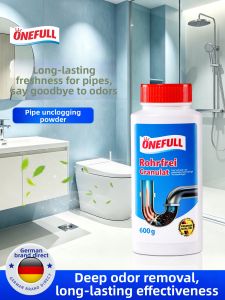 ONEFULL | Deep Cleaning Odor Control Drain Cleaner General for Kitchen and Bathroom