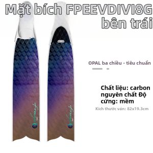 FRENZEL | Vây Bơi Dài Thay Đổi Màu Sắc Từ Sợi Carbon Co Giãn