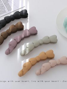 Elegant Graceful Twist Clip Bows Barrettes Back Head Vertical Clip Ponytail Clip Headdress Banana Clip Hairpin Hair Ornaments Female