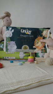 Unijoy Oxygen Care Tape Diaper Ultra Thin & Absorbent Jumbo Pack - Newborn 64 pads