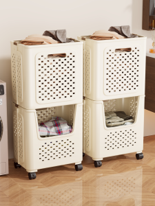 Foldable Wheeled Large Capacity Laundry Basket