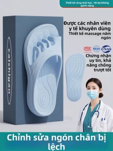 ADDTHIS | Hallux Valgus Arch Support Slippers Anti-Slip Odor-Preventing Massage Indoor Flip Flops