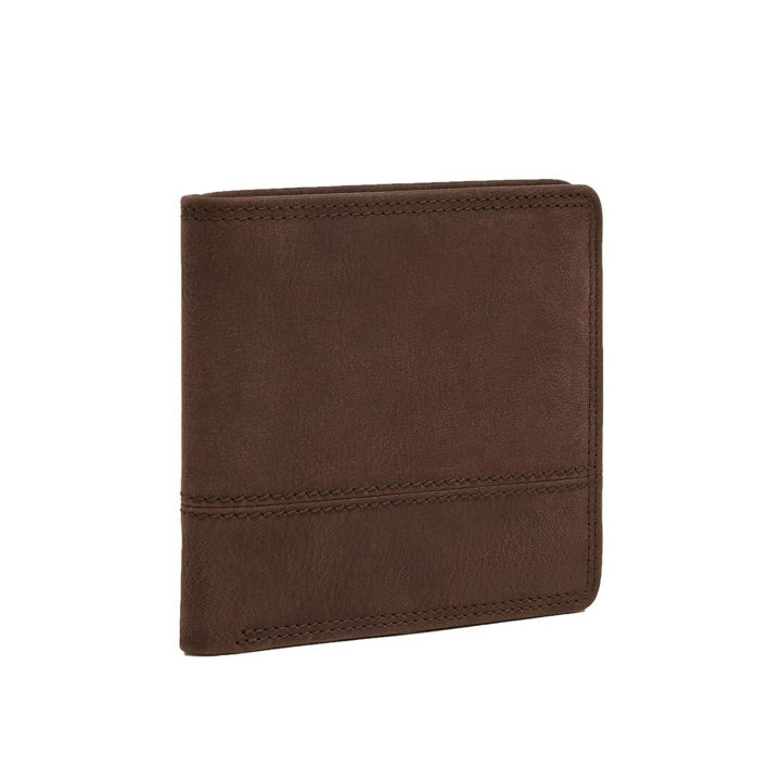 Marks & Spencer Men's Leather BiFold Cardsafe™ Wallet (Brown) Lazada PH