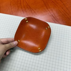 Handmade Leather Storage Tray