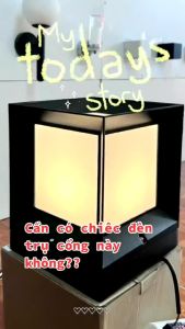 Đèn trụ cổng hình vuông siêu sang trọng sử dụng đui e27Đèn trụ cổng hiện đạiKèm bóng Led